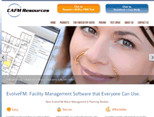 Tablet Screenshot of cafmresources.com